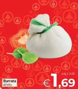 Eurospar Burrrata all'etto offerta