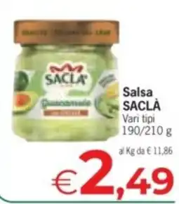 Eurospar Salsa SACLA offerta