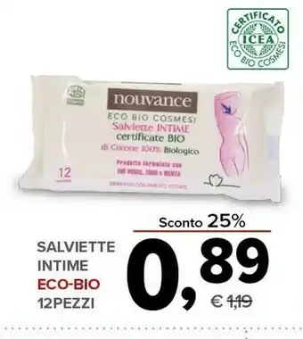 Nouvance salvlette intime eco-bio