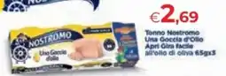 Eurospar Nostromo Tonno Una Goccia d'Olia Apri Gira facile all'olio di oliva offerta