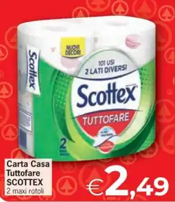 Eurospar Carta Casa Tuttofare Scottex offerta
