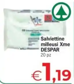 Eurospar Salviettine milleusi Xme offerta