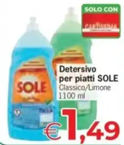 Eurospar Detersivo per piatti SOLE offerta
