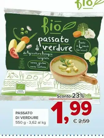 Todis Passato di verdure offerta