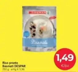 Eurospar Riso pronto Basmati DESPAR offerta