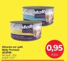 Eurospar Alimento per gatti Molly Premium offerta