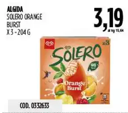 Carico Cash & Carry Solero Orange Burst offerta