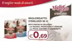 Eurospar Migliorgatto sterilized offerta