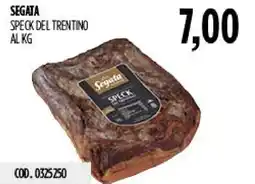 Carico Cash & Carry Segata Speck del Trentino offerta