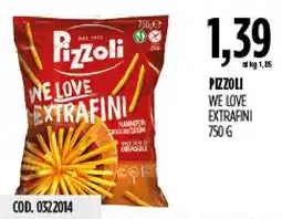 Carico Cash & Carry Pizzoli We Love Extrafini offerta
