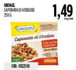 Carico Cash & Carry Orogel caponata di verdure offerta