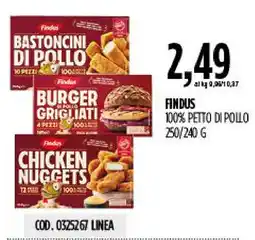 Carico Cash & Carry Findus Bastoncini di pollo offerta