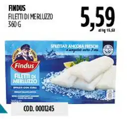 Carico Cash & Carry Findus filetti di merluzzo offerta