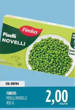 Carico Cash & Carry Findus Piselli Novelli offerta
