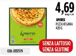 Carico Cash & Carry 4morsi pizza vegana offerta