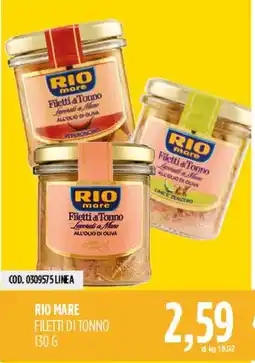 Carico Cash & Carry Rio Mare filetti di tonno offerta