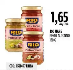 Carico Cash & Carry Rio Mare pesto al tonno offerta