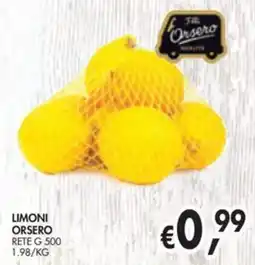 èccoMI Limoni Orsero offerta