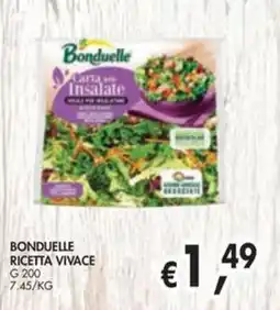 èccoMI Bonduelle carta per insalate offerta