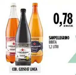 Carico Cash & Carry Sanpellegrino bibita offerta