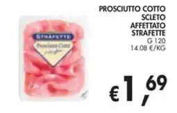 èccoMI Prosciutto Cotto Strafette offerta