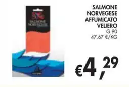 èccoMI Salmone norvegese affumicato veliero offerta
