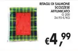 èccoMI Ritagli di salmone scozzese affumicato offerta