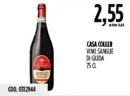 Carico Cash & Carry Casa Coller Vino Sangue di Giuda offerta