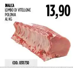 Carico Cash & Carry Imalca lombo di vitellone offerta