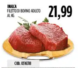 Carico Cash & Carry Imalca filetto di bovino adulto offerta