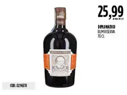 Carico Cash & Carry Diplomatico rum riserva offerta