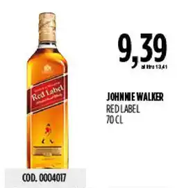 Carico Cash & Carry Johnnie Walker Red Label offerta