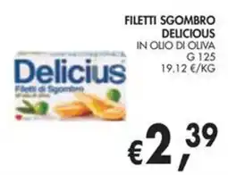 èccoMI Filetti di sgombro Delicius offerta