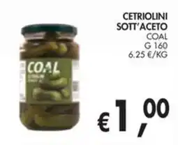 èccoMI Cetriolini sott'aceto Coal offerta