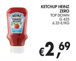 èccoMI Ketchup Heinz Zero offerta