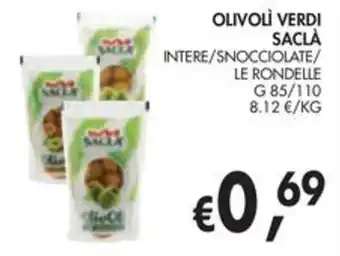 èccoMI Olivi verdi Saclà offerta