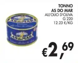 èccoMI Tonno As Do Mar all'olio d'oliva offerta