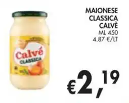 èccoMI Maionese classica Calvé offerta