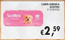 èccoMI Carta igienica Scottex offerta