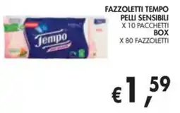 èccoMI Fazzoletti Tempo pelli sensibili offerta