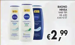 èccoMI Bagno Nivea offerta
