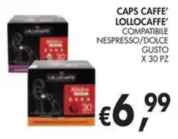 èccoMI Caps caffe' Lollocaffe' offerta