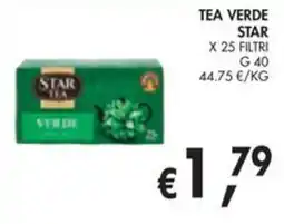 èccoMI Star tea verde offerta
