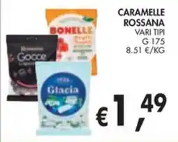 èccoMI Caramelle Rossana vari tipi offerta