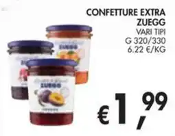 èccoMI Confettura extra Zuegg offerta