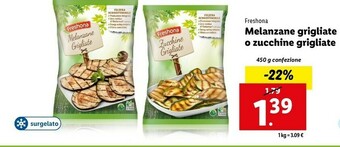 Lidl Melanzane grigliate o zucchine grigliate offerta