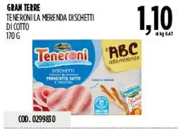 Carico Cash & Carry Teneroni dischetti di cotto offerta