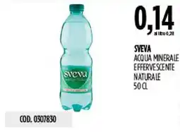 Carico Cash & Carry Sveva acqua minerale effervescente naturale offerta