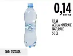 Carico Cash & Carry Lilia acqua minerale naturale offerta