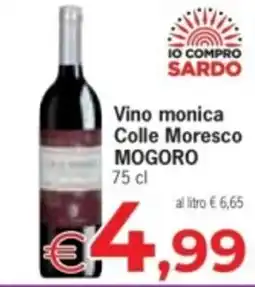 Eurospar Vino monica Colle Moresco offerta